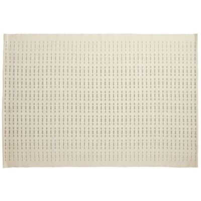 Hübsch Pin Bomull Rug - 120x180cm - Beige/Grå Hübsch Pin Bomull Rug - 120x180cm - Beige/Grå