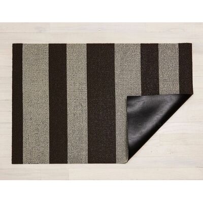 Chilewich Dørmatte Bold Stripe Pebble 46x71 Cm Chilewich Dørmatte Bold Stripe Pebble 46x71 Cm