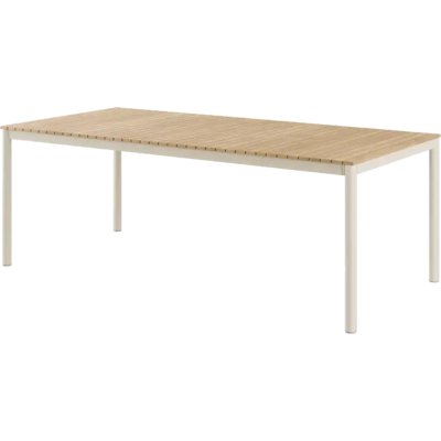 Cinas Mood Classic Spisebord 208x100 Cm Sand Cinas Mood Classic Spisebord 208x100 Cm Sand