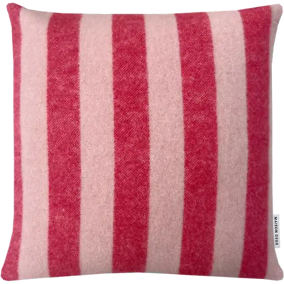 Maison Deux Candy Wrap Putetrekk 50x50 Rosa/rød Maison Deux Candy Wrap Putetrekk 50x50 Rosa/rød