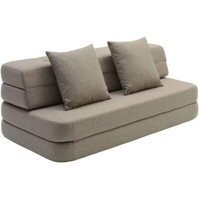 By KlipKlap 3 Fold Sofa Xl Soft 140 Cm Sand By KlipKlap 3 Fold Sofa Xl Soft 140 Cm Sand