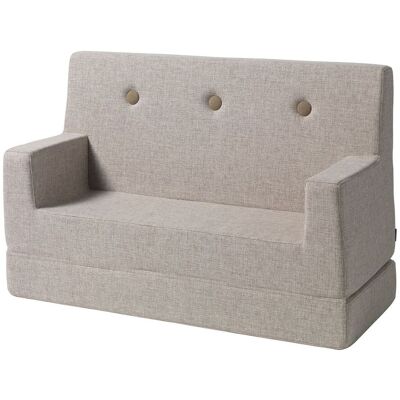 By KlipKlap Kids Barnesofa 100 Cm Beige By KlipKlap Kids Barnesofa 100 Cm Beige