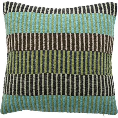 Bloomingville Isnel Pute Grønn/blå 45x45 Cm Bloomingville Isnel Pute Grønn/blå 45x45 Cm