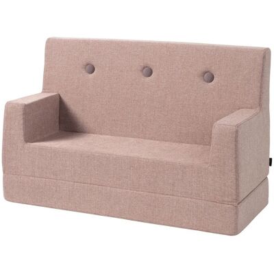 By KlipKlap Kids Barnesofa 100 Cm Lys Rosa By KlipKlap Kids Barnesofa 100 Cm Lys Rosa