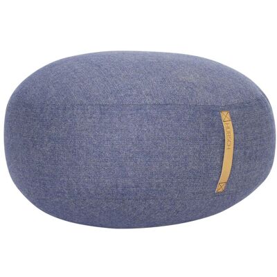 Hübsch Mochi Puff Ull Lys Blå Hübsch Mochi Puff Ull Lys Blå