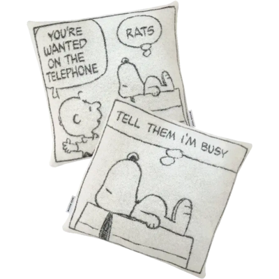 Maison Deux Peanuts Putetrekk Comic Busy Sett Á 2 Maison Deux Peanuts Putetrekk Comic Busy Sett Á 2