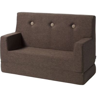 By KlipKlap Kids Barnesofa 100 Cm Brun By KlipKlap Kids Barnesofa 100 Cm Brun