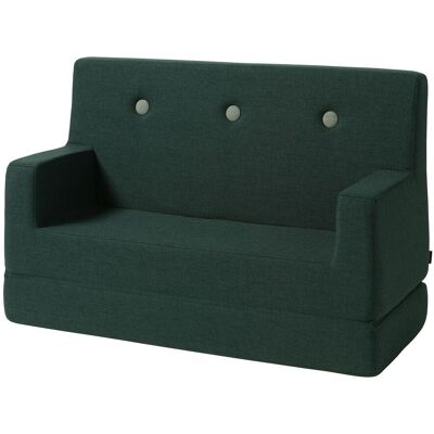 By KlipKlap Kids Barnesofa 100 Cm Mørkegrønn By KlipKlap Kids Barnesofa 100 Cm Mørkegrønn