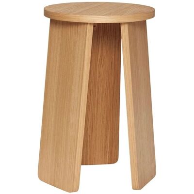 Hübsch Naturlig Eikehøvel - Stol / Sidebord Hübsch Naturlig Eikehøvel - Stol / Sidebord