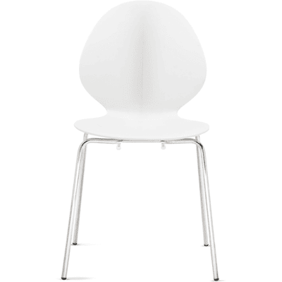 Calligaris Basil Stol Krom / Matt Optisk Hvit Calligaris Basil Stol Krom / Matt Optisk Hvit