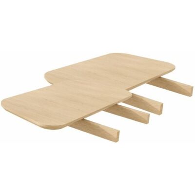 Cinas Elvo Illeggsplater Til Spisebord Natur 2 Stk Cinas Elvo Illeggsplater Til Spisebord Natur 2 Stk