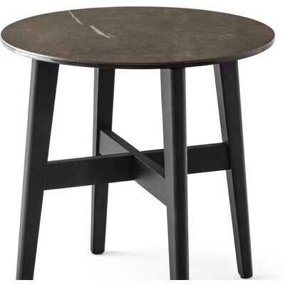 Calligaris Abrey Sofabord Matt Svart Ask / Bronse Calligaris Abrey Sofabord Matt Svart Ask / Bronse