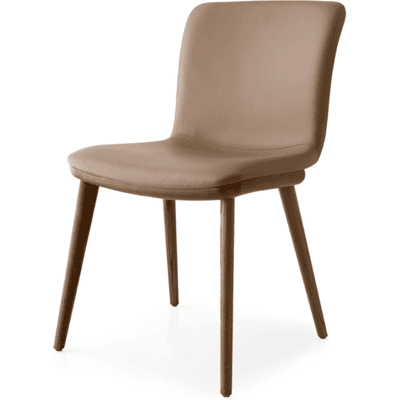Calligaris Annie Stol Matt Svart Ask / Taupe Calligaris Annie Stol Matt Svart Ask / Taupe