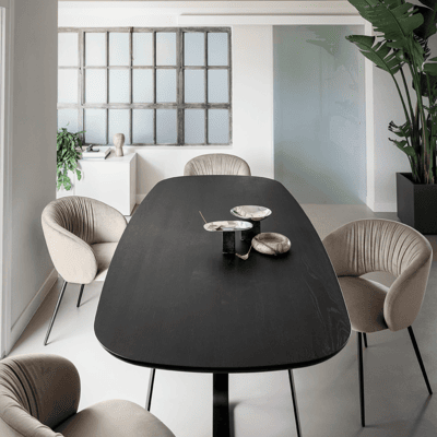Calligaris Anime Stol Matt Svart / Sand Calligaris Anime Stol Matt Svart / Sand