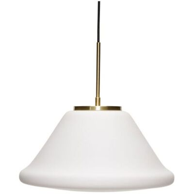 Hübsch Hübsch Muse Opalglass Taklampe - Pendellampe Hübsch Hübsch Muse Opalglass Taklampe - Pendellampe