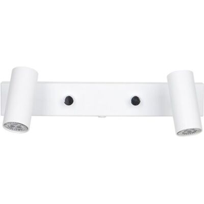 Belid Cato - 2 Lys Innendørs Vegglampe Matt Hvit - Wall lamp Belid Cato - 2 Lys Innendørs Vegglampe Matt Hvit - Wall lamp
