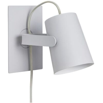 Hübsch Ardent Lysgrå Vegglampe - Vegglampe Hübsch Ardent Lysgrå Vegglampe - Vegglampe