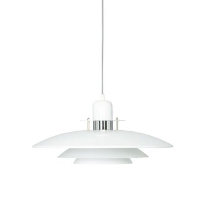 Belid Primus Krom Hvit Takpendel - Taklampe Belid Primus Krom Hvit Takpendel - Taklampe