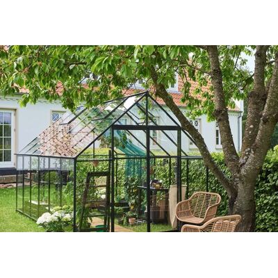 Halls Qube+ Drivhus 8x12 - Hage Halls Qube+ Drivhus 8x12 - Hage