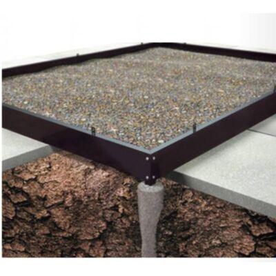 Halls Greenhouses Halls Altan Fundament Til Drivhus 0,9 M² Sort Halls Greenhouses Halls Altan Fundament Til Drivhus 0,9 M² Sort