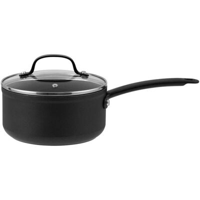 Pillivuyt Arc Kasserolle Med Glasslokk Sort - 1,5 Liter Pillivuyt Arc Kasserolle Med Glasslokk Sort - 1,5 Liter