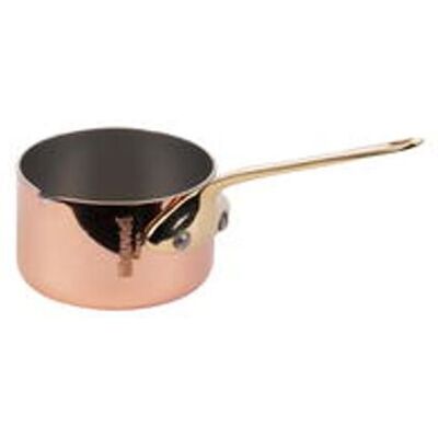 Mauviel M'150b Kasserolle Med Tut Mini Kobber/messing - 5 Cl. Mauviel M'150b Kasserolle Med Tut Mini Kobber/messing - 5 Cl.