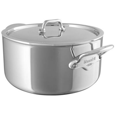 Mauviel Cook Style Gryte Med Stållokk Stål - 1,7 Liter Mauviel Cook Style Gryte Med Stållokk Stål - 1,7 Liter