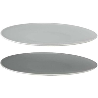 Stelton Emma Plate 18cm Grå 2 Stk Stelton Emma Plate 18cm Grå 2 Stk