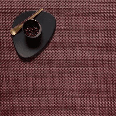 Chilewich Basketweave Spisebrikke Plomme 4 Stk Chilewich Basketweave Spisebrikke Plomme 4 Stk