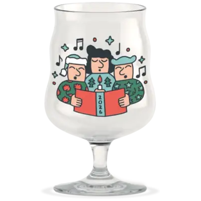 Holmegaard Mikkeller Ølglass Christmas 2026 40 Cl Holmegaard Mikkeller Ølglass Christmas 2026 40 Cl