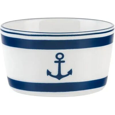 Porsgrund Maritim Skål Blårand 8,5 Cm Porsgrund Maritim Skål Blårand 8,5 Cm