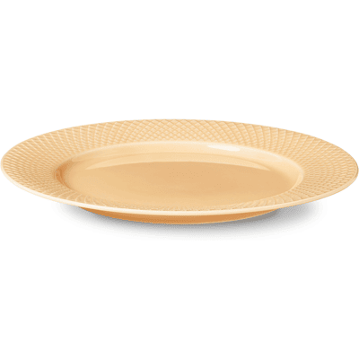 Lyngby Porcelæn Rhombe Middagstallerken 27cm - Gult Lyngby Porcelæn Rhombe Middagstallerken 27cm - Gult