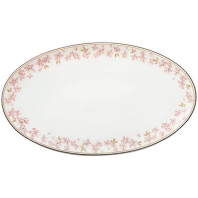 Wik & Walsøe Slåpe Rosa Oval Asjett 20cm Wik & Walsøe Slåpe Rosa Oval Asjett 20cm