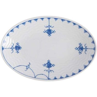 Porsgrund Bølge Strå Oval Asjett 19 Cm Porsgrund Bølge Strå Oval Asjett 19 Cm