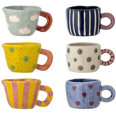 Bloomingville Nini Kopp 6 Stk Multi Bloomingville Nini Kopp 6 Stk Multi