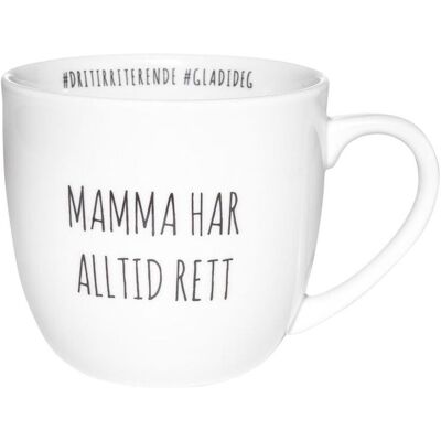 Porsgrund Hashtag Krus Mamma Har Alltid Rett 38 Cl Porsgrund Hashtag Krus Mamma Har Alltid Rett 38 Cl