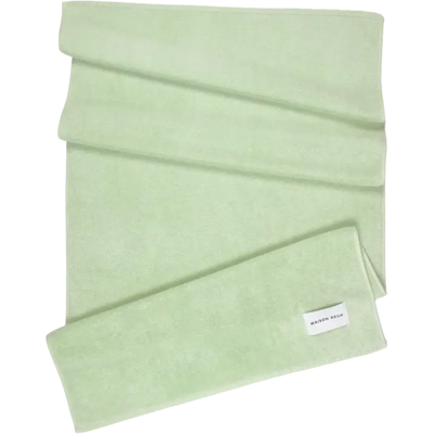 Maison Deux Solid Badehåndkle Sage 70x140 Cm Maison Deux Solid Badehåndkle Sage 70x140 Cm
