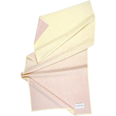 Maison Deux Gradient Håndhåndkle Butter Yellow Pink 50x100 Cm Maison Deux Gradient Håndhåndkle Butter Yellow Pink 50x100 Cm