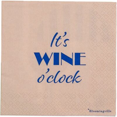 Bloomingville Wine Servietter 20 Stk Bloomingville Wine Servietter 20 Stk
