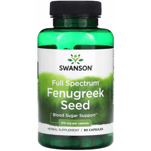 Swanson Fenegriekfrø 610 mg Kapsler - Kosttilskudd Swanson Fenegriekfrø 610 mg Kapsler - Kosttilskudd