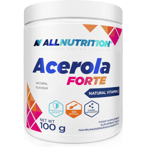 ALLNUTRITION Naturlig Vitamin C Acerola Pulver 250 Mg – 100 G ALLNUTRITION Naturlig Vitamin C Acerola Pulver 250 Mg – 100 G
