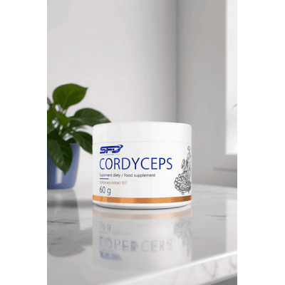 SFD NUTRITION - Cordyceps 60g - 10:1 ekstrakt - Pulver SFD NUTRITION - Cordyceps 60g - 10:1 ekstrakt - Pulver