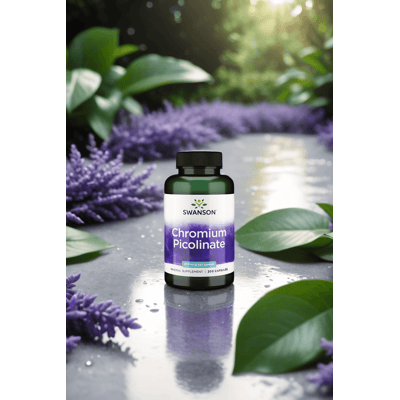 Swanson Krompicolinaat - 200mcg - 200 Kapsler Swanson Krompicolinaat - 200mcg - 200 Kapsler