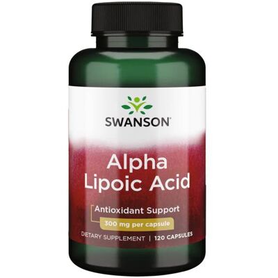 Swanson Alfa Lipoic Acid 300 MG - Kosttilskudd Swanson Alfa Lipoic Acid 300 MG - Kosttilskudd