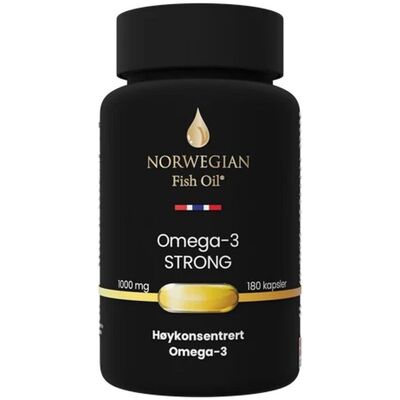VP Omega-3 Strong - 180 Kapsler VP Omega-3 Strong - 180 Kapsler