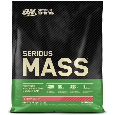 Optimum Nutrition Serious Mass Strawberry – 5450 G Optimum Nutrition Serious Mass Strawberry – 5450 G