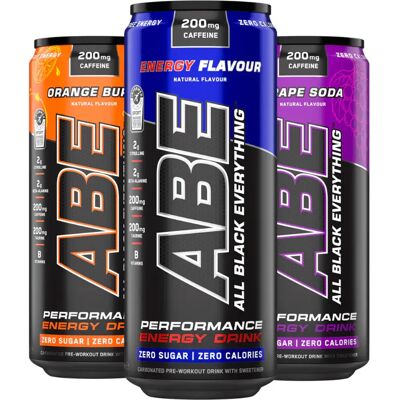 Applied Nutrition Abe Energy & Performance - 12 X 330 Ml Applied Nutrition Abe Energy & Performance - 12 X 330 Ml