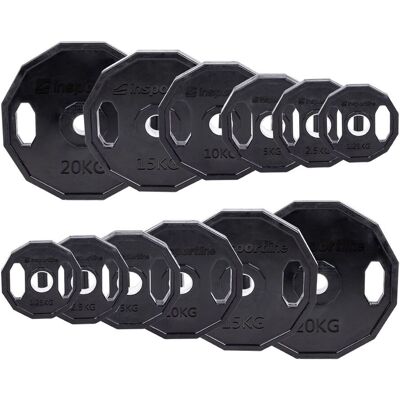 ISL Vektskivesett 107,5 Kg 50 Mm Gummibelagt Ruberton ISL Vektskivesett 107,5 Kg 50 Mm Gummibelagt Ruberton