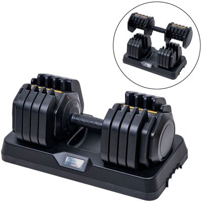 ISL Insportline Durabell - Justerbar Manual 5-41 Kg, 1 Stk. ISL Insportline Durabell - Justerbar Manual 5-41 Kg, 1 Stk.