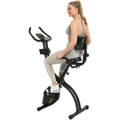 Christopeit S-Bike Velo Fit - Sammenleggbar Trimsykkel Med Ryggstøtte Christopeit S-Bike Velo Fit - Sammenleggbar Trimsykkel Med Ryggstøtte